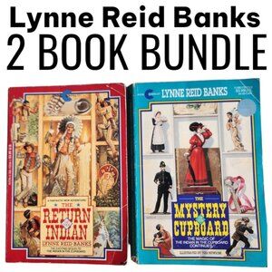 Lynne Reid Banks 2 Book Bundle Lot Set Chapter Books Young Adult Literature Nove
